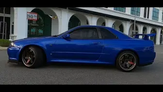 Menclub 带你试驾nissan Skyline Gt R V Spec Bnr34 哔哩哔哩 Bilibili