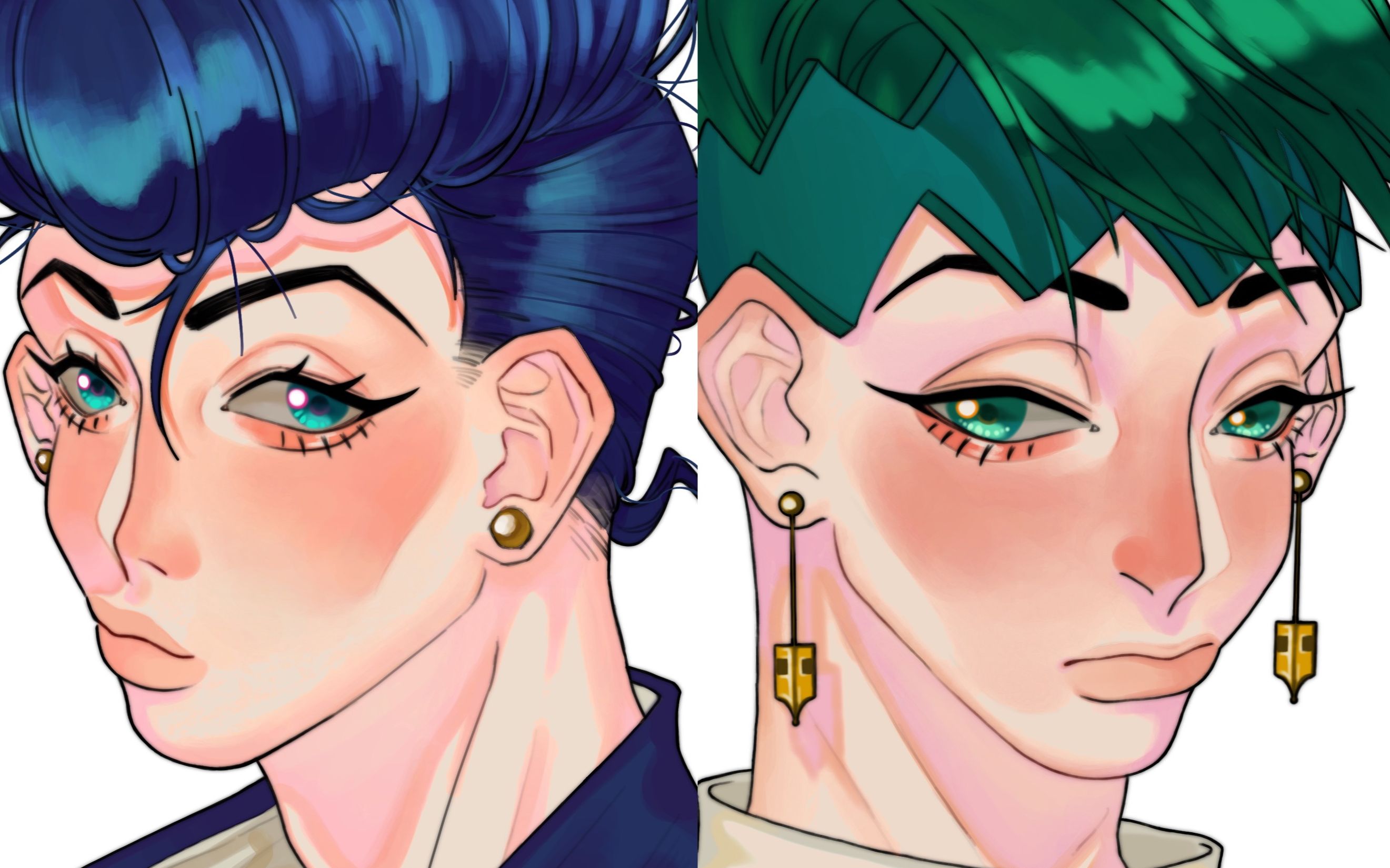 【procreate】摸一对仗露大头贴