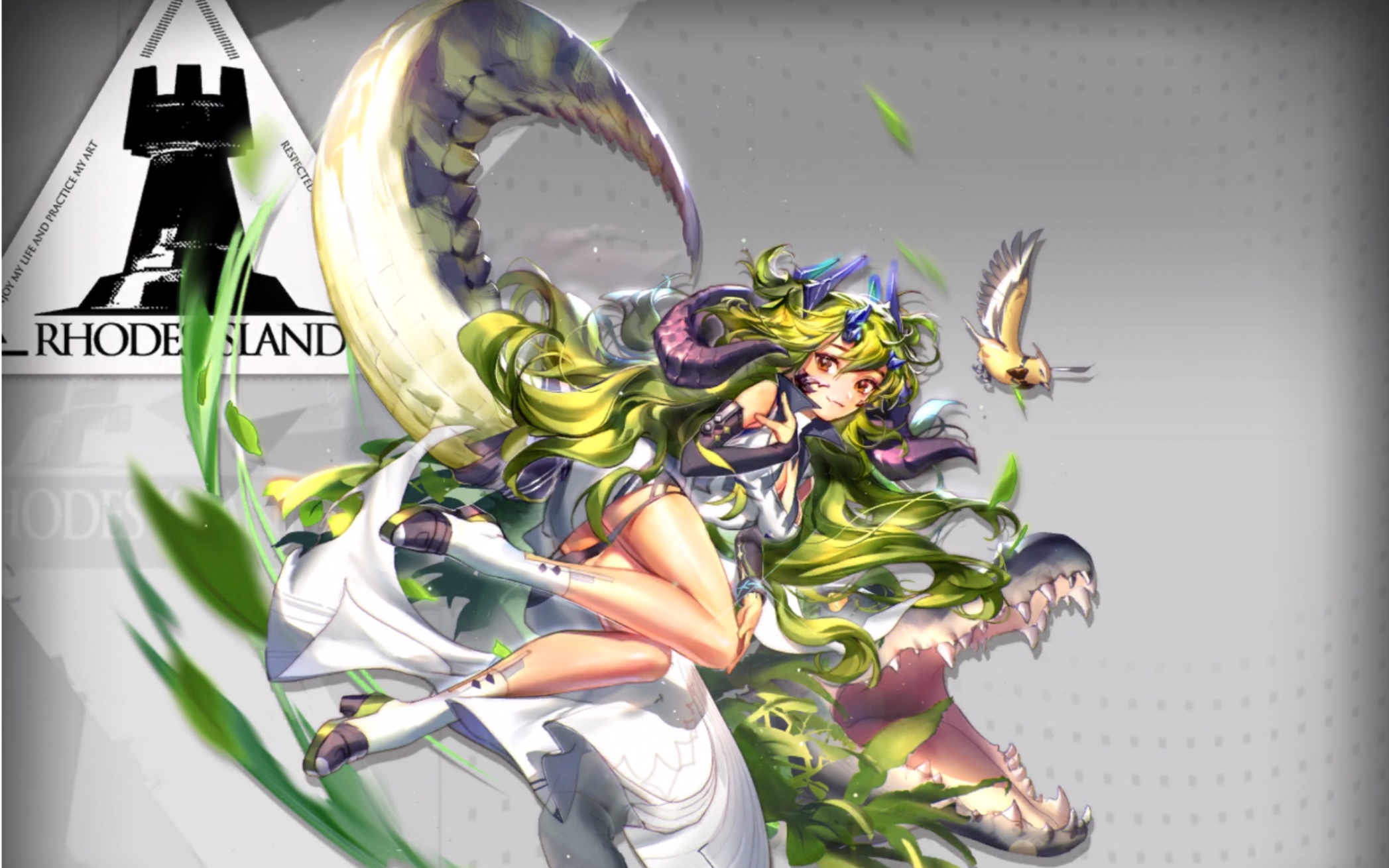 【明日方舟】小鳄鱼