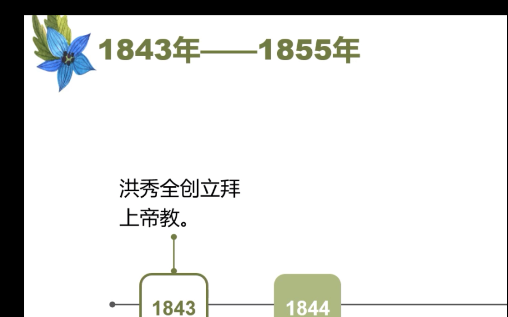 近代史时间线1843到1855哔哩哔哩bilibili