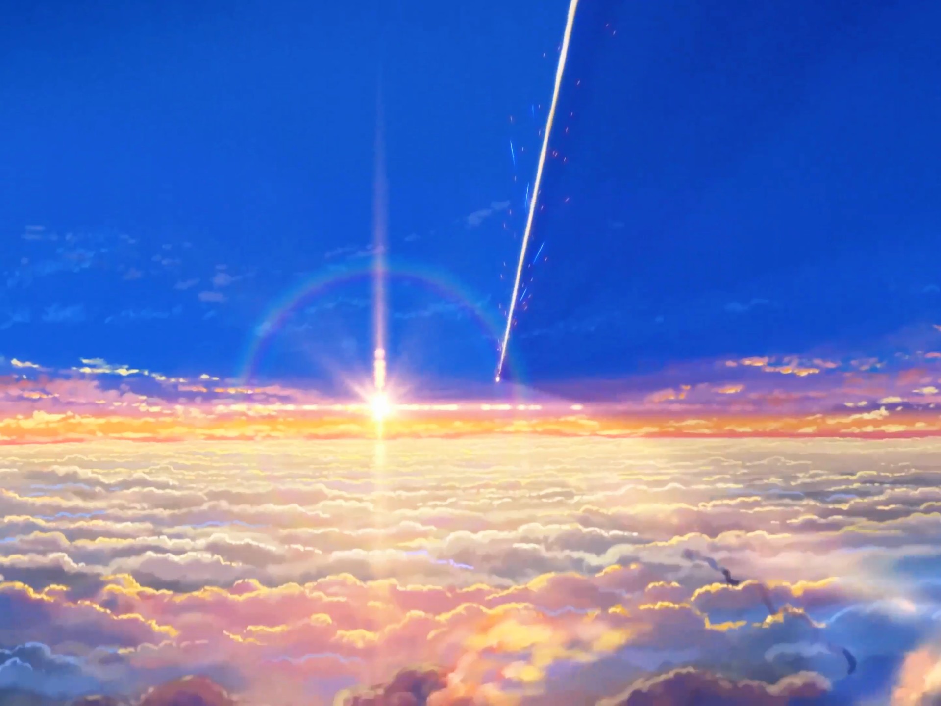 4k『新海诚动漫中的那些美景』