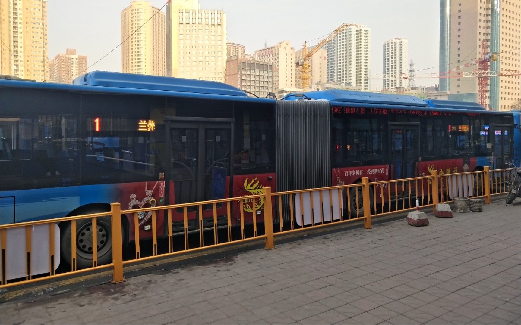 2021第二作青年铰链兰州公交1路兰州车站兰州西站单程pov