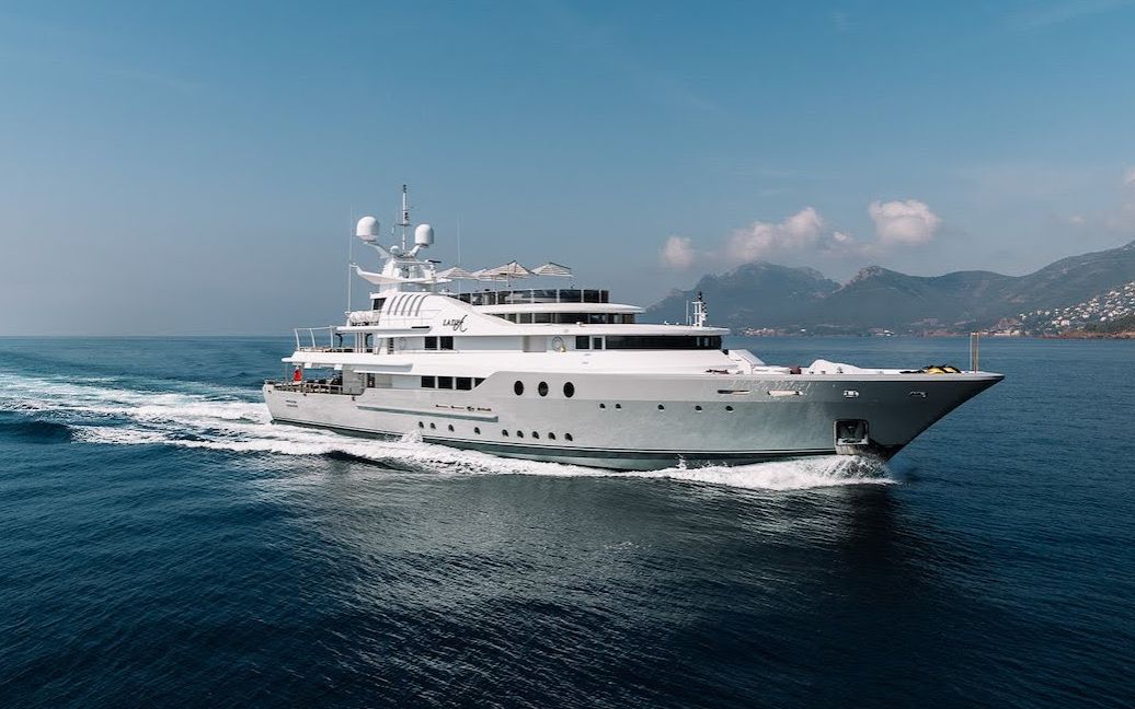 【游艇欣赏】超级游艇Superyacht LADY A | 181ft |Jon Bannenberg的经典设计哔哩哔哩bilibili