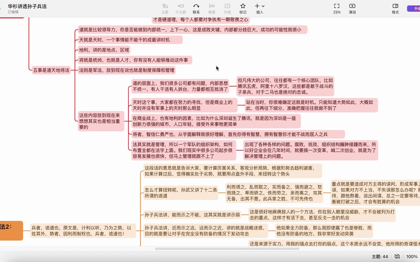 [图]华杉讲透孙子兵法1，善站者，先算而后战