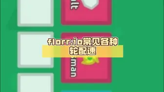 Download Video: florr.io常见各种轮配速。（第1期）