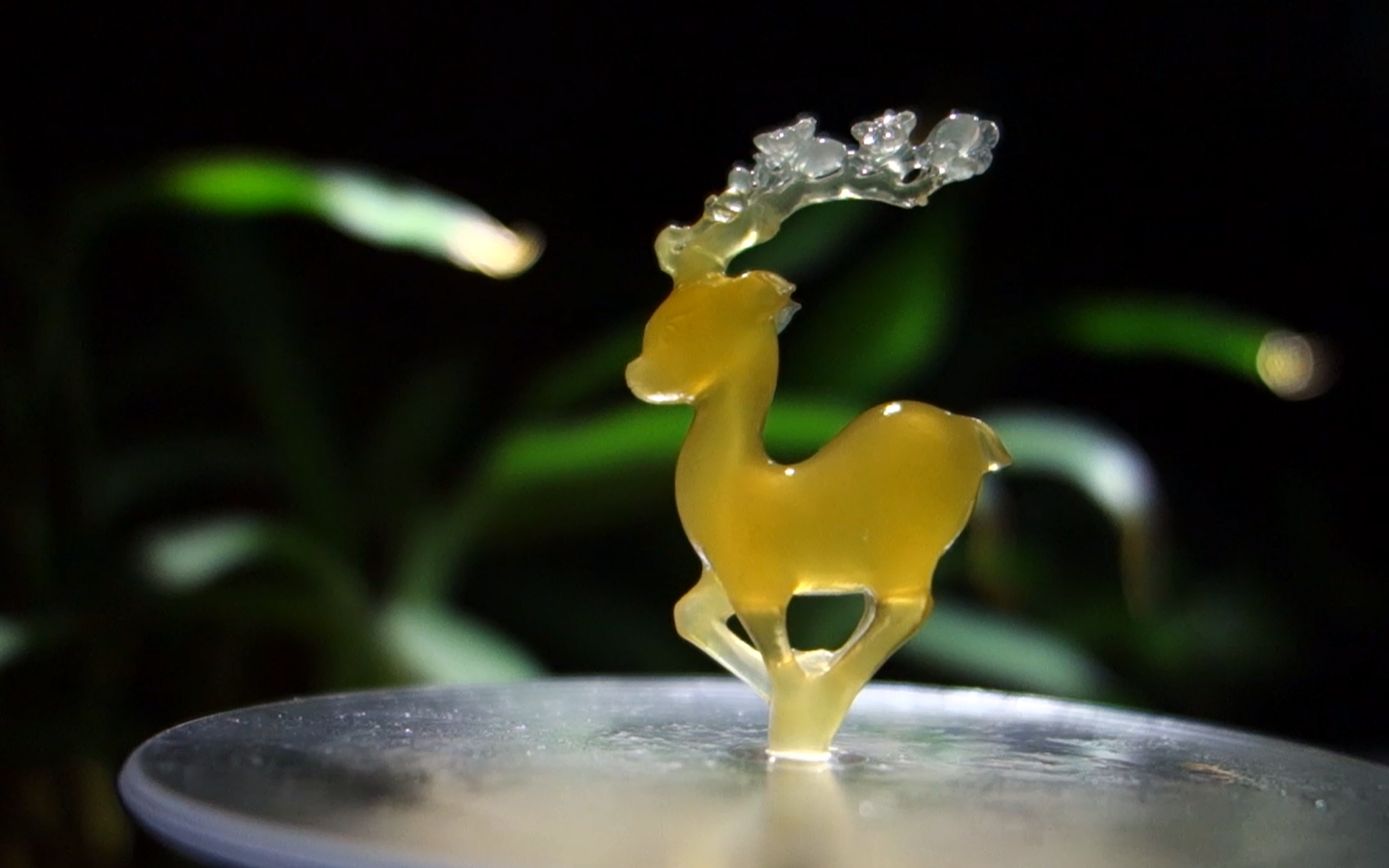  呦呦鹿鸣>用玉做一个梅花鹿