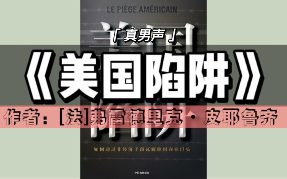 有声书《美国陷阱》|如何通过非经济手段瓦解他国商业巨头【政治经济&真男声】哔哩哔哩bilibili