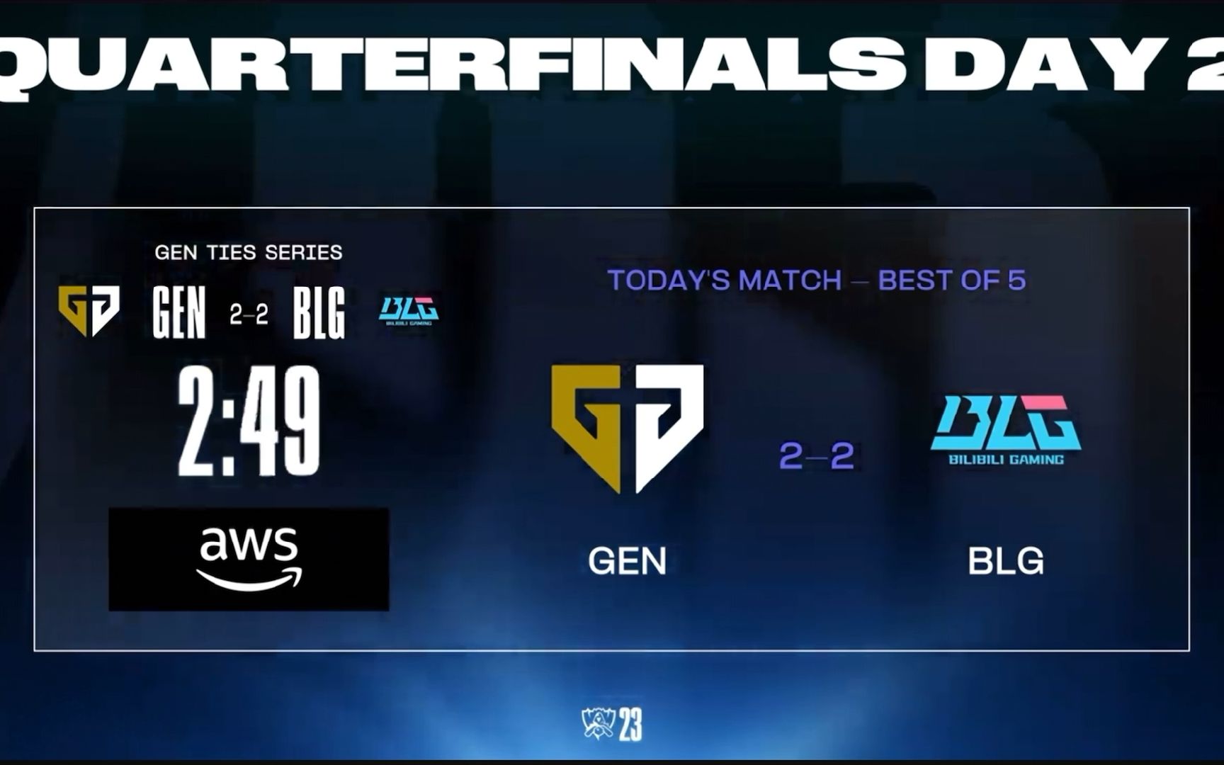 silver-scrape s13八强blg vs gen.g 决胜局英文流战歌