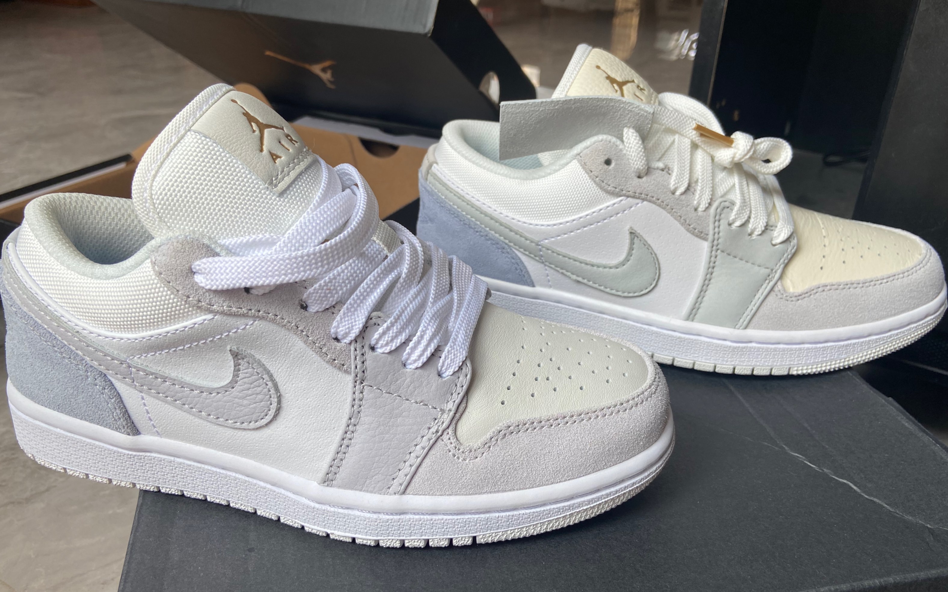 aj1 low 小巴黎 莆田鞋版本对比!学生党也可以买到好东西!不会被骗啦!