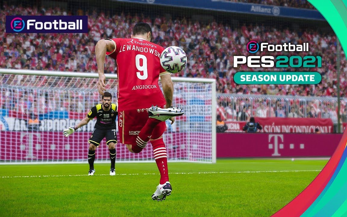 实况足球2021彩虹进球rainbow虾仁猪心的踢法efootballpes2021season