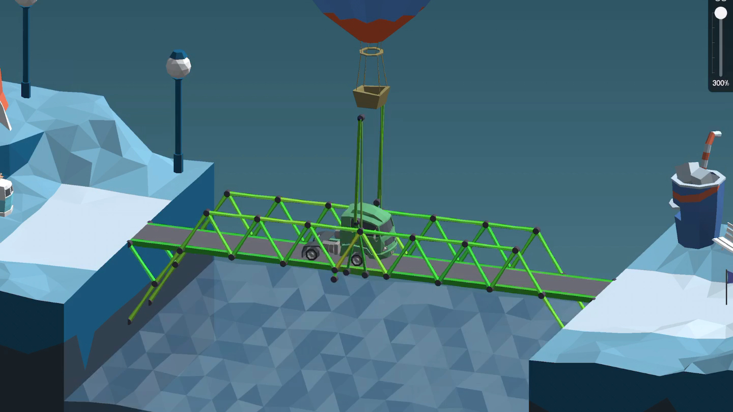 《poly bridge》如何在建桥游戏中当一个抠门的建筑师(第五章)_哔哩