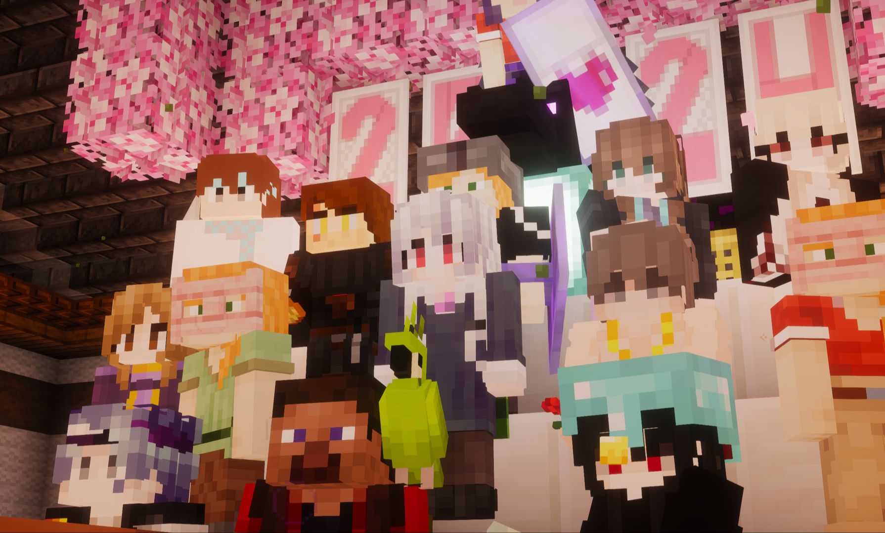 【回放】我的世界关服纪念合影