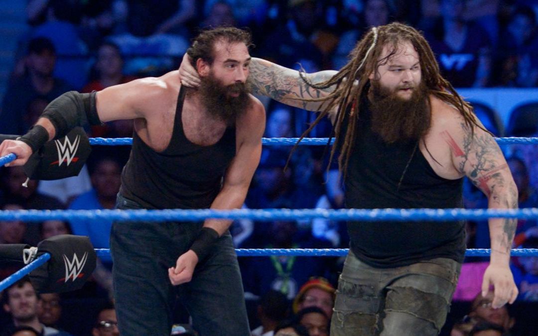 「布雷怀亚特吧」sd live 3.28 bray wyatt vs luke