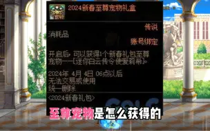 Tải video: DNF至尊宠物怎么获得？春节转盘里面都有哪些道具