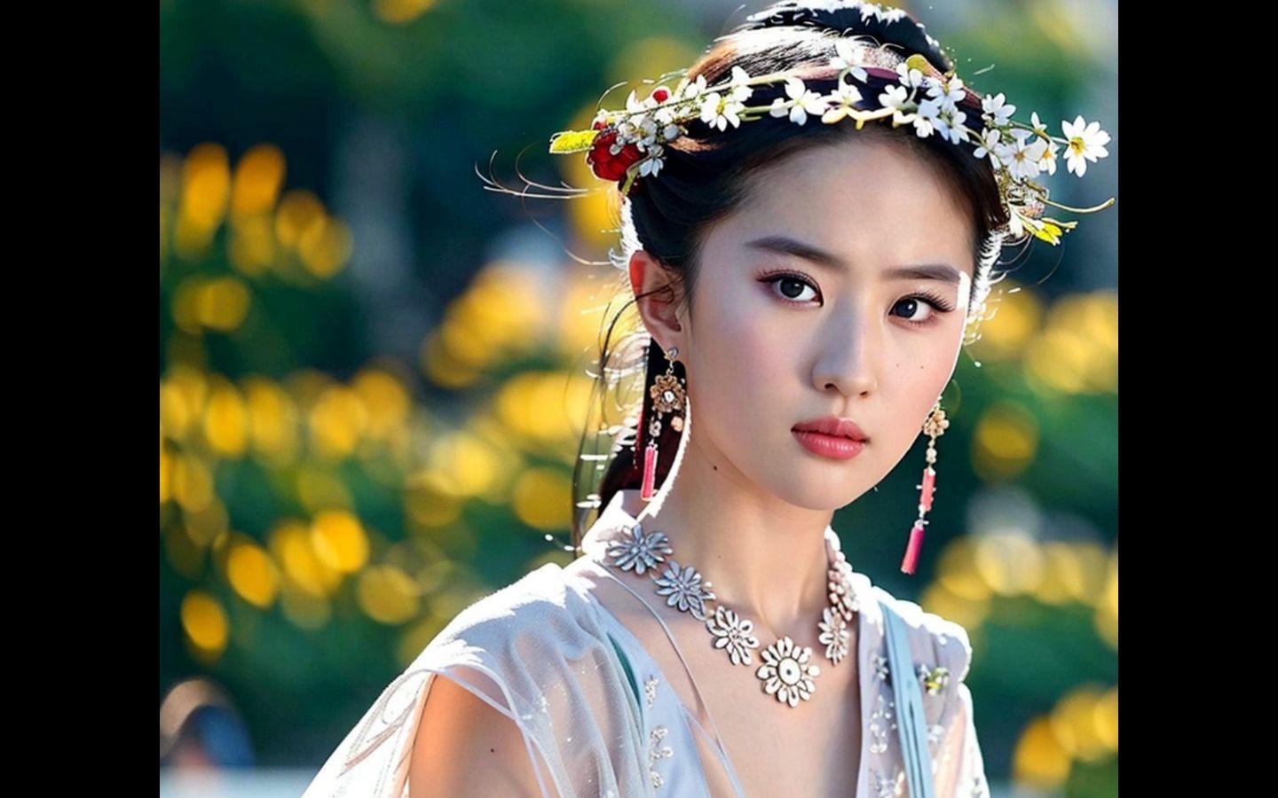 ai刘亦菲 香风智乃唱一首兰若词( 初玩stable diffusion)