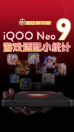 Tải video: iQOO Neo9有哪几款游戏超帧超分？除了原神，王者荣耀这几款热门游戏，还有好几款适配的很好。做了个小统计，听说很多同学已经拿到手了？