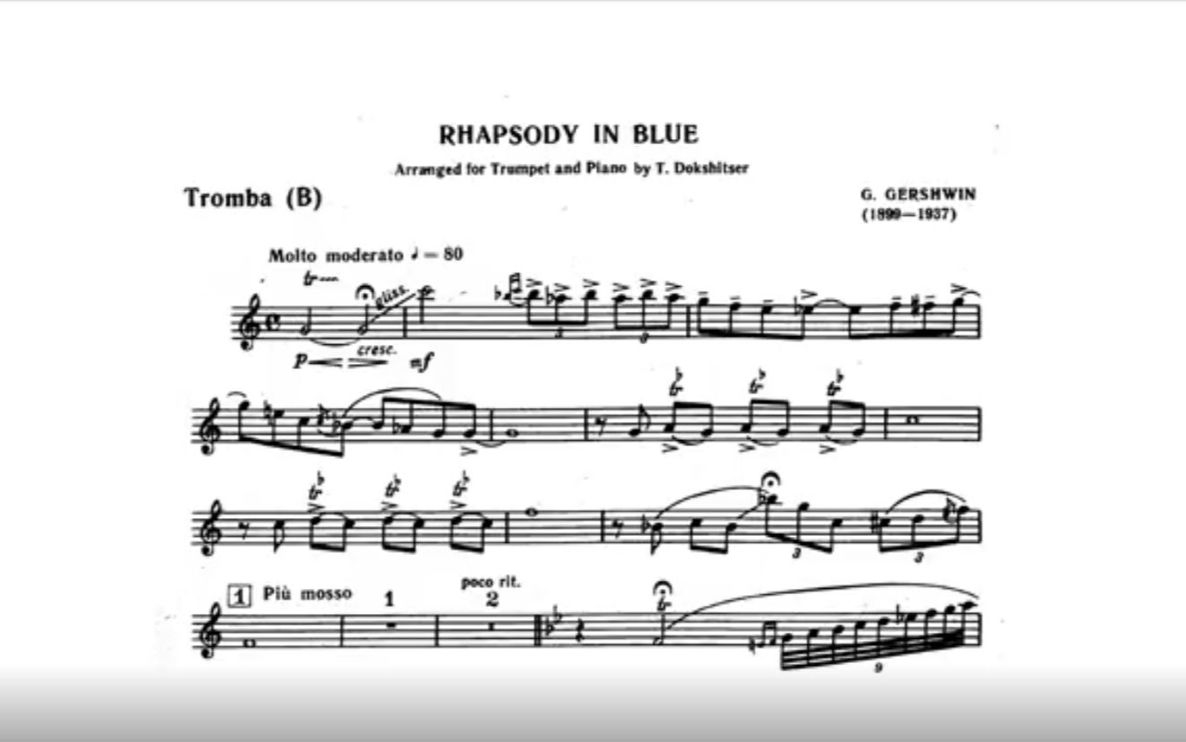 [图]【小号】Gábor的蓝狂为什么是神 蓝色狂想曲 George Gershwin Rhapsody in Blue (Gábor Tarkövi)