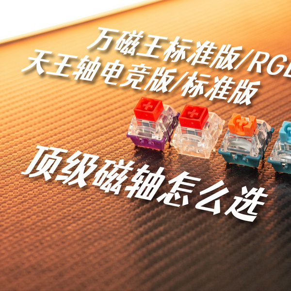手感论高低！更便宜，还有机械轴手感的TTC天王磁轴，对比万磁王