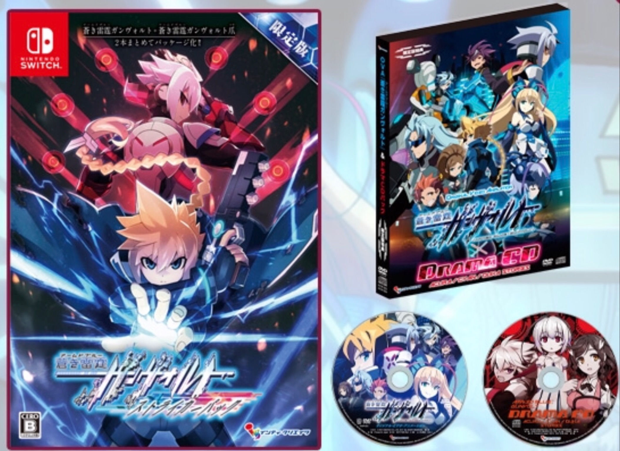 [图]Kitty拆箱香23——《苍蓝雷霆GunVolt 强袭包》日版限定