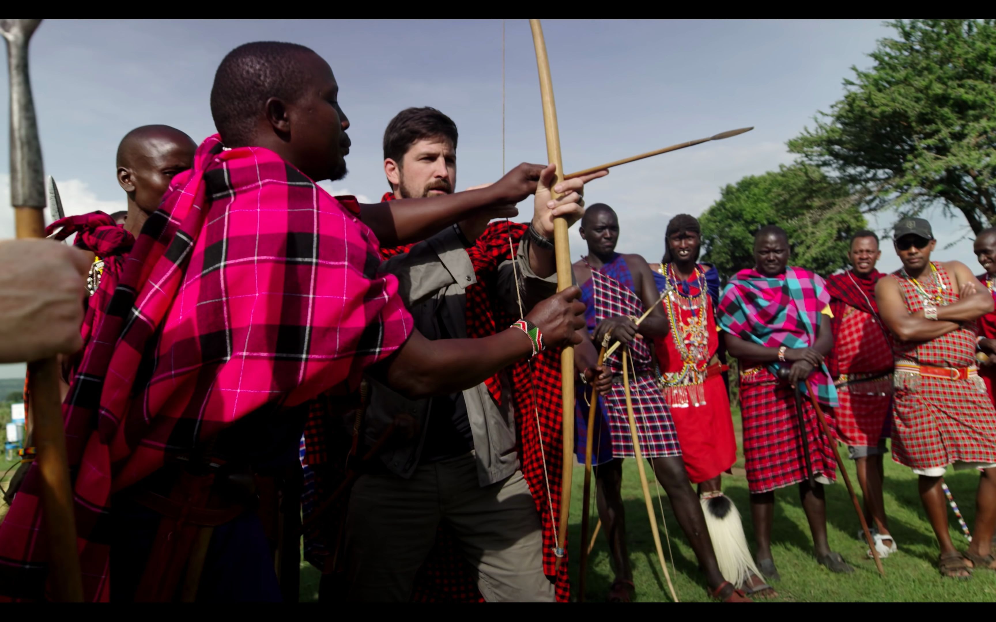 warrior poet society network 探访马赛人原始武器训练