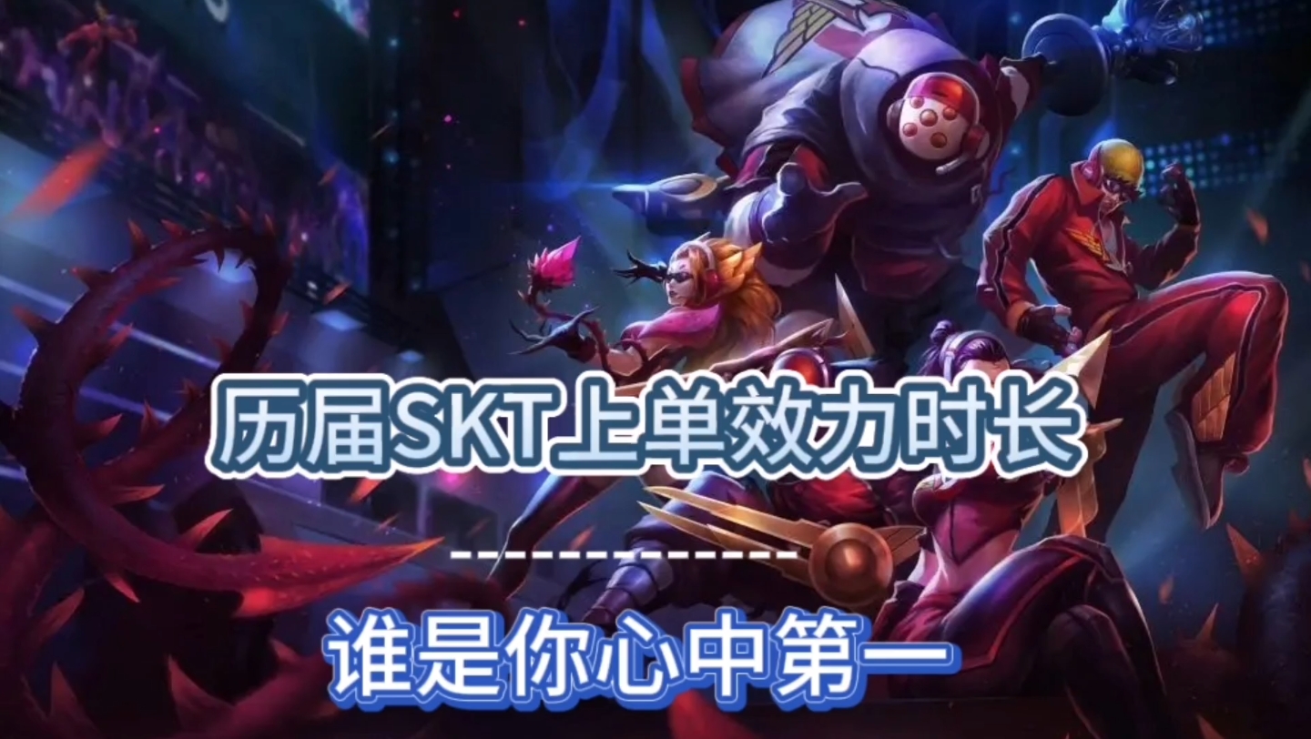 历代SKTT1上单英雄联盟