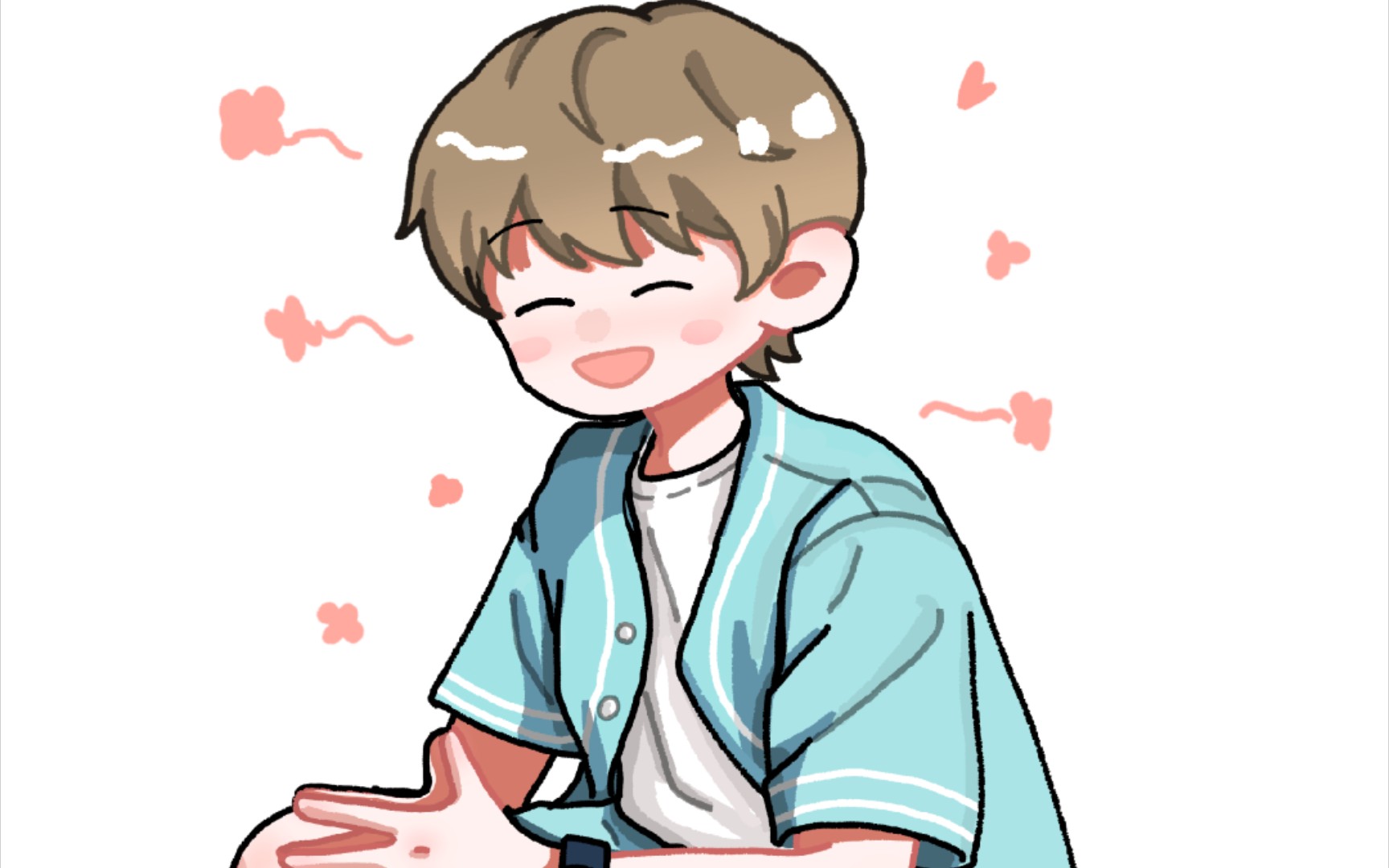 ak刘彰小小动画进来看ak冲你傻笑