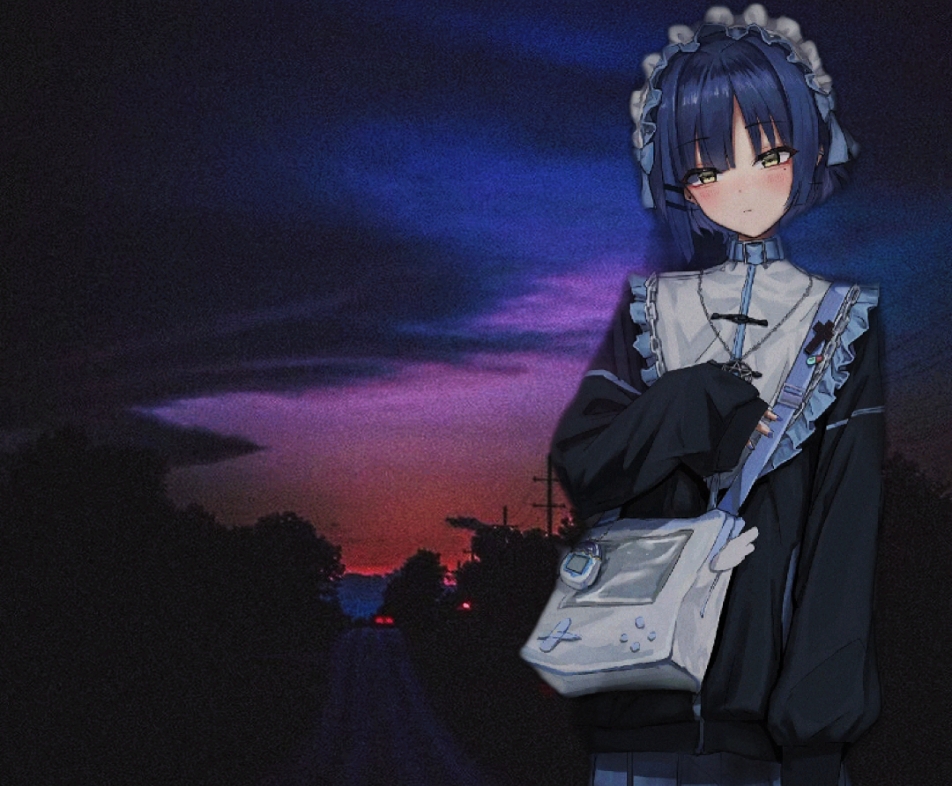 【乌克兰语/后朋克/二次元】那天傍晚,她如晚霞般慢慢消逝,只留下那