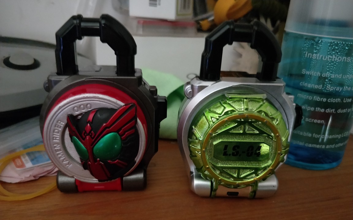 acup在今年cj买的假面骑士锁头