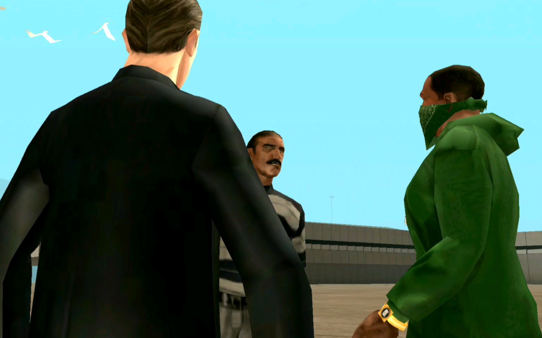 gtasa】主任务全剧情 18 da nang偷渡团,铁板牛排门德斯,迈克·托雷诺