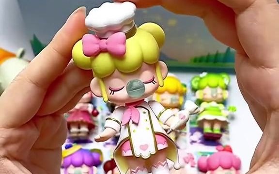 吐泡泡女孩下午茶盲盒#nanci囡茜_哔哩哔哩_bilibili