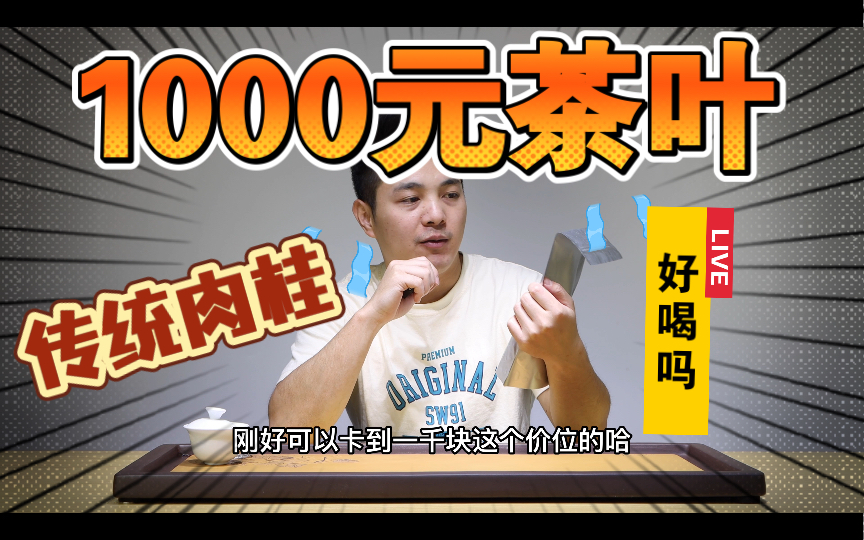 评测1000元一斤传统肉桂武夷山大红袍茶叶武夷岩茶点赞关注留言抽5位送茶样啦哔哩哔哩bilibili