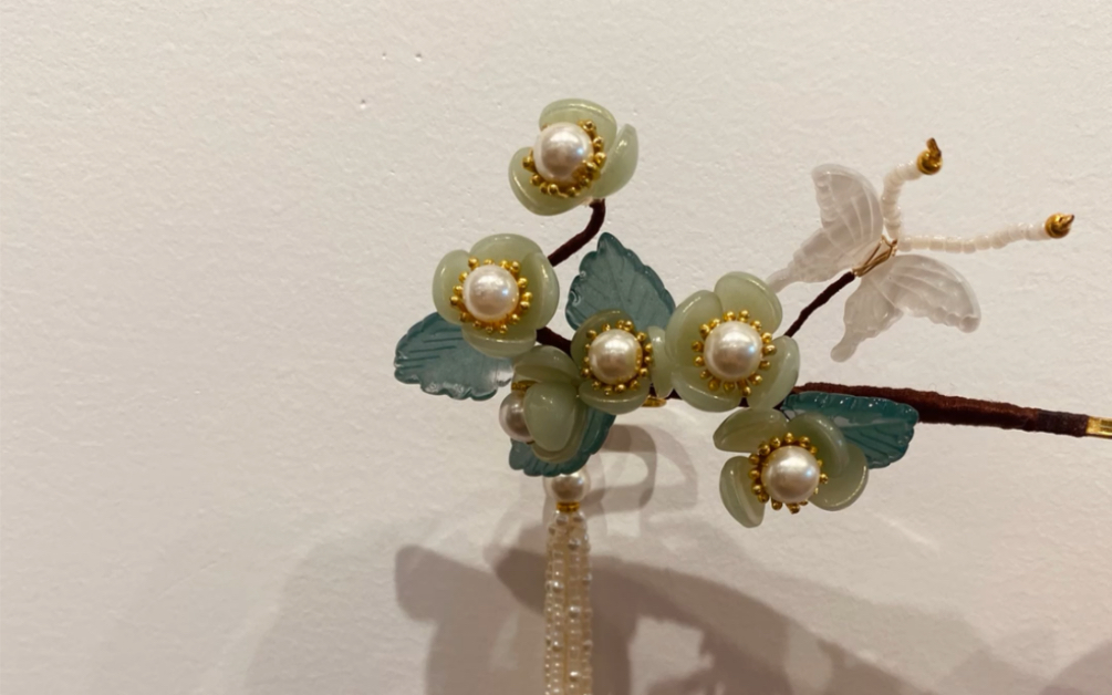 汉服琉璃花小清新发簪