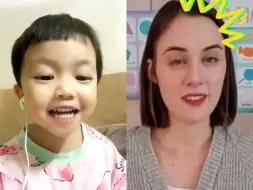 Tải video: 瞧瞧那外教老师满脸的惊喜和讶异，小宝真厉害👍#英语外教一对一 #英语 #英文歌 #每天学习一点点 #英语启蒙