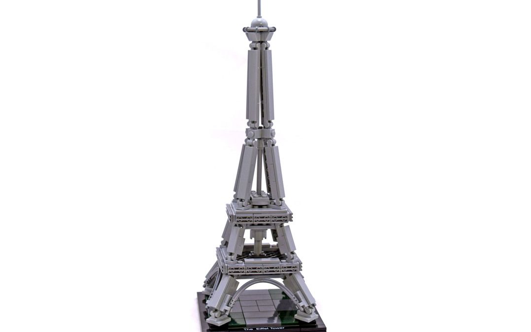 乐高lego21019建筑系列埃菲尔铁塔拼搭搬砖视频