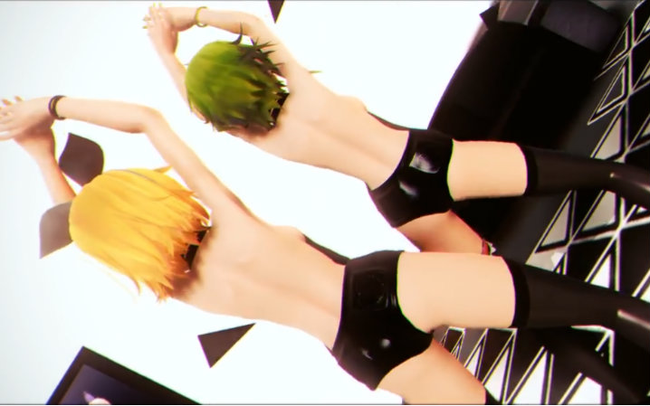 [图]【MMD】镜音铃 GUMI『AOA-Good Luck』