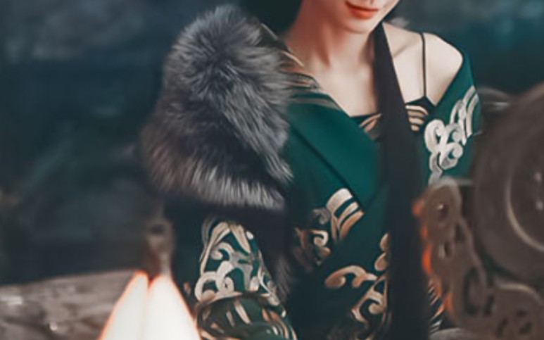 这tm才是祸国殃民的妖妃,不靠长相,站那里就是风情万种!【韩琼华】