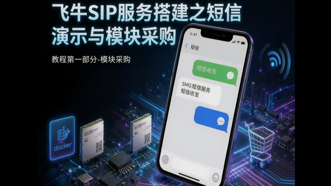 飞牛部署电话服务的短信功能演示与模块采购推荐
