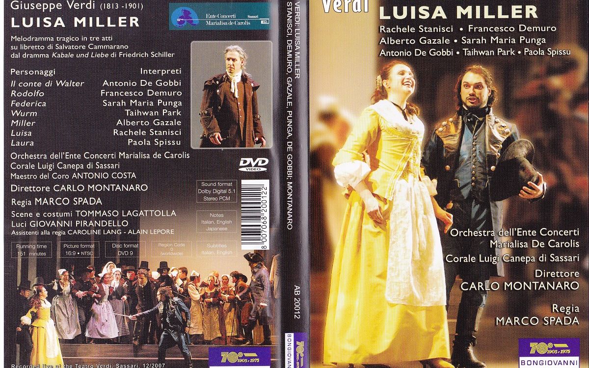 [图]意 英字 Giuseppe Verdi - Luisa Miller 路易莎•米勒 2007