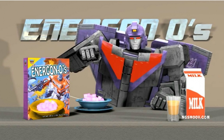 [图]【能量块广告】Astrotrain vs Cereal Commercial - Energon-os 2011