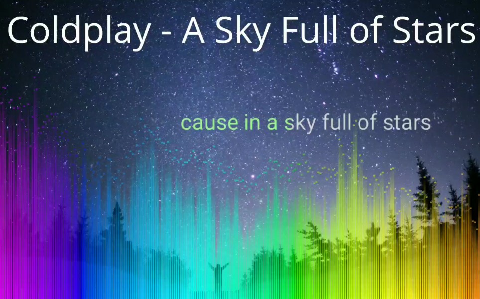 a sky full of stars _ coldplay
