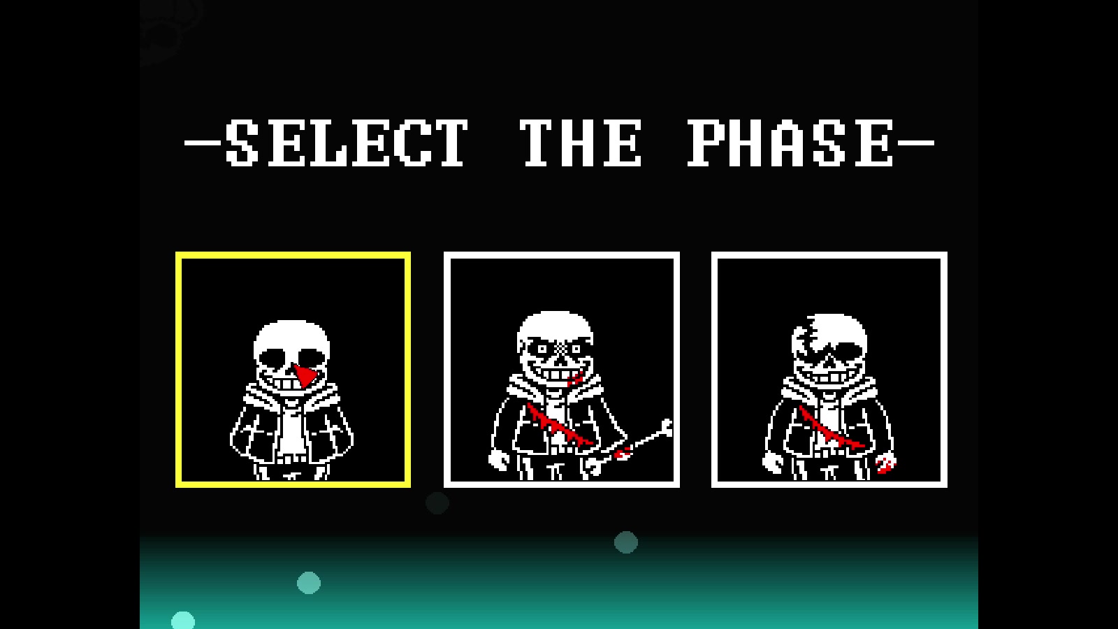 新版undertale last breath sans1~3阶段通关(包括结局)(带地址)_哔哩