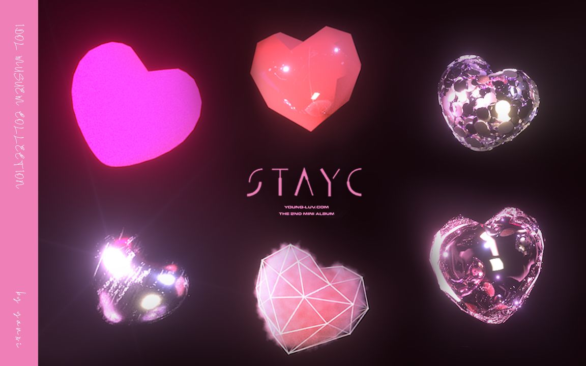 【Kpop Playlist】STAYC“YOUNGLUV”全专1小时循环自制动态壁纸歌单哔哩哔哩bilibili