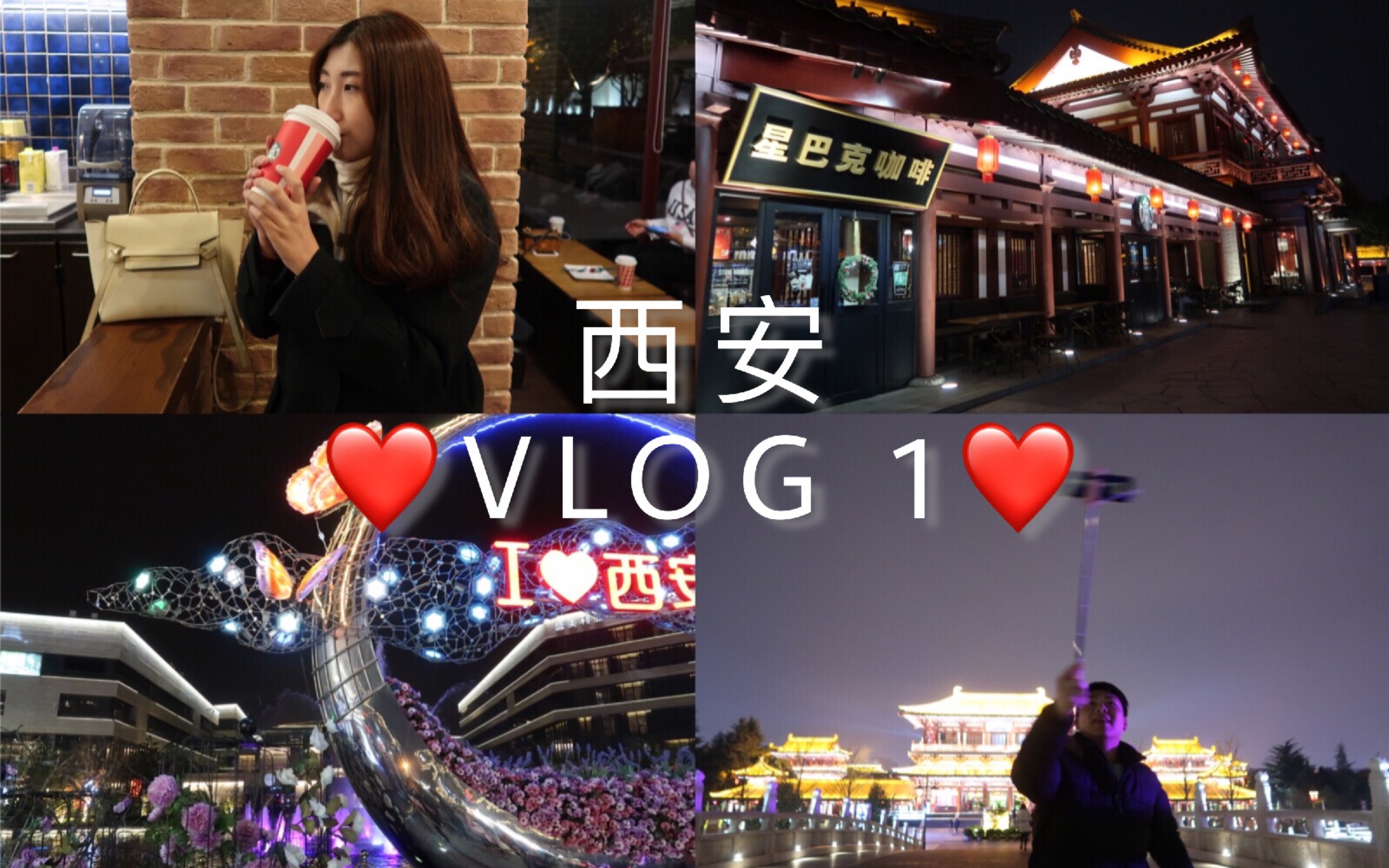 西安VLOG1 | 说走就走西安游 | 大唐芙蓉园 | 西安小吃尝鲜哔哩哔哩bilibili