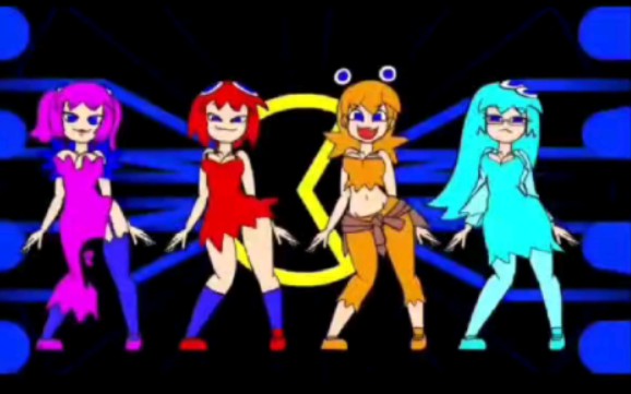 PacMan Ghost Girls Dance(作者minus8)哔哩哔哩bilibili