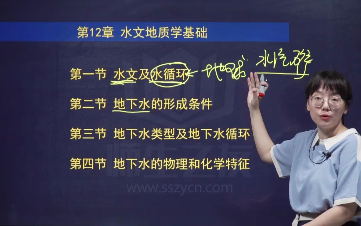 [图]【矿业权评估师考试】地质与矿业工程基础—水文学地质学基础（1）