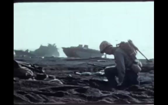 [图]硫磺岛登陆作战 Censored Films From Assault on Iwo Jima