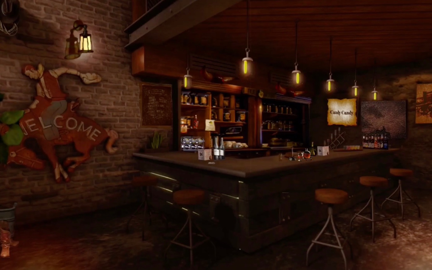 西部主题白噪音合集悠扬而自在的氛围音酒馆商栈荒野场景等