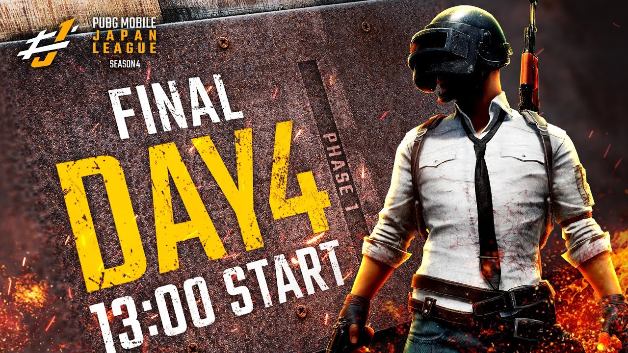 【day4】pubg mobile japan league season4 phase1 final 2024-05-26