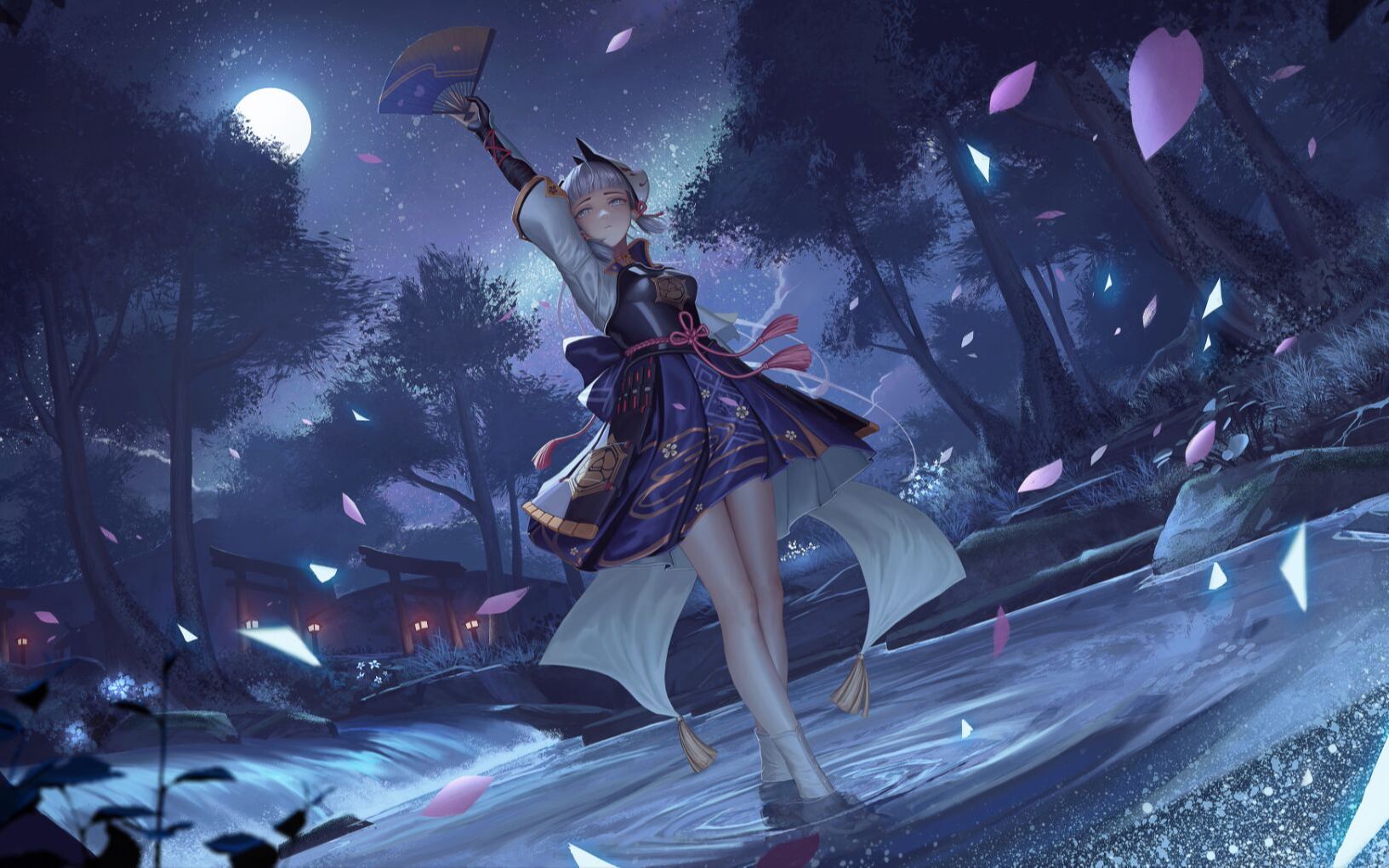 平民月卡党雾切之回光神里绫华一命真实伤害展示无申鹤全程无猴仅暴击