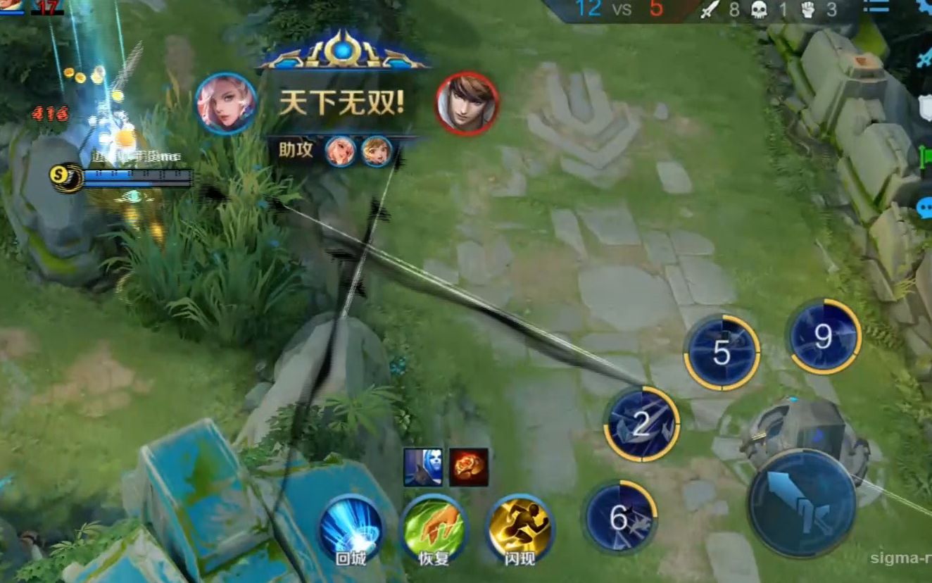 【高燃集锦】国服最强元歌的极限侧斩